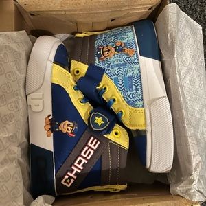 Ground Up Paw Patrol High Chase Toddler Sneakers Size 10 *brand new in box*